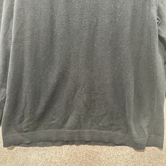 Lane Bryant Pullover‎ Sweater Women 18/20 Black Geometric Bedazzled Scoop Neck - Picture 7 of 12